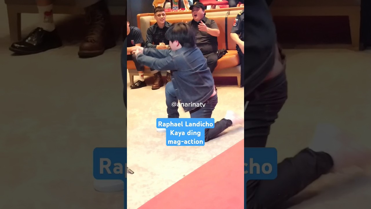 Raphael Landicho kaya ding mag-action 