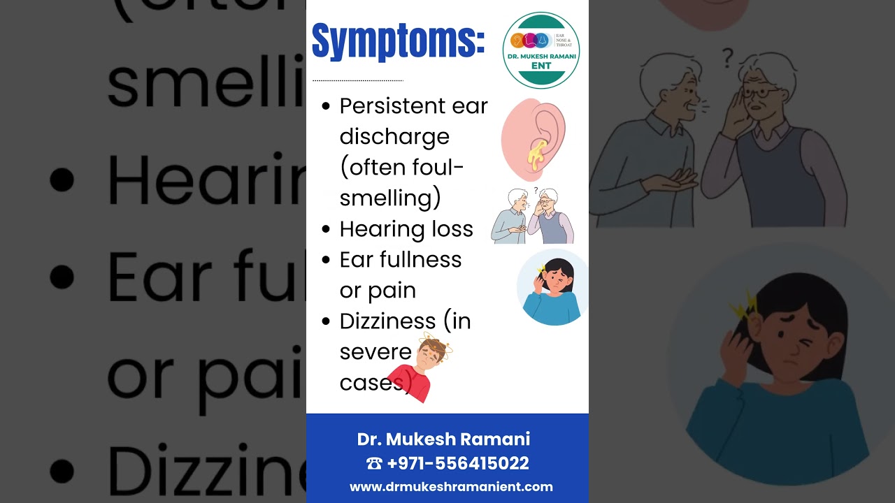 Ear Cholesteatoma Explained | Causes, Symptoms & Treatment | Dr. Mukesh Ramani ENT Dubai