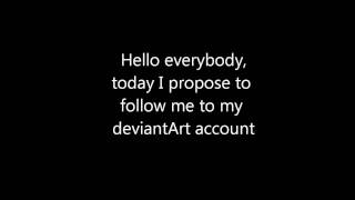 My DeviantArt account !!!