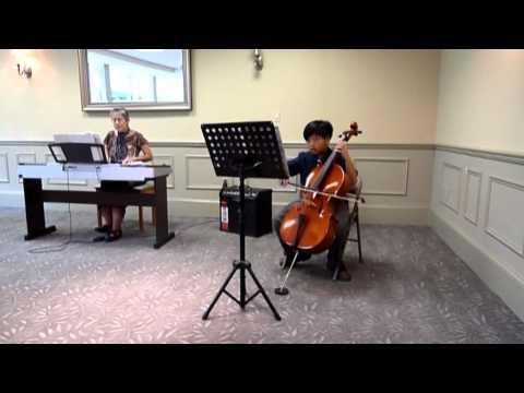 Max's First Cello Recital-June 2011