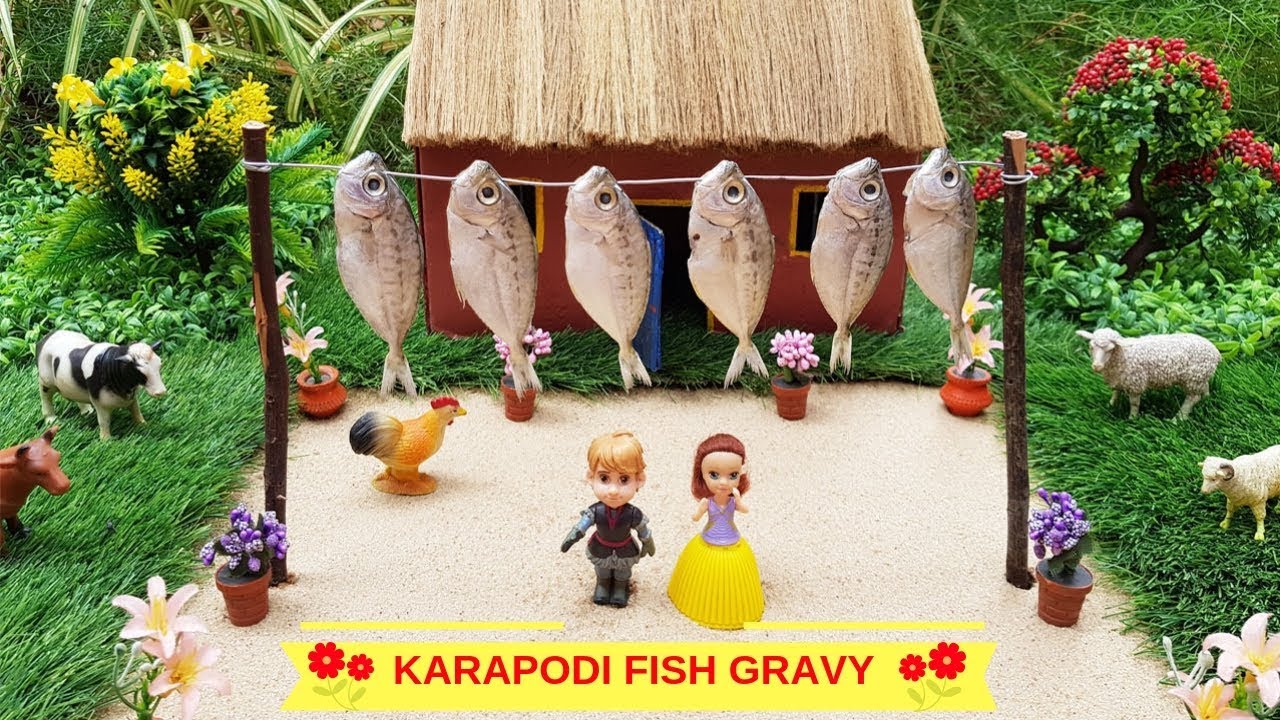 Karapodi Meen Kuzhambu ||Miniature Cooking||EP#81||Tiny Chutti Cooking