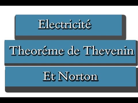 Electricite 1 Theoréme de thevenin et Norton ( rappel)