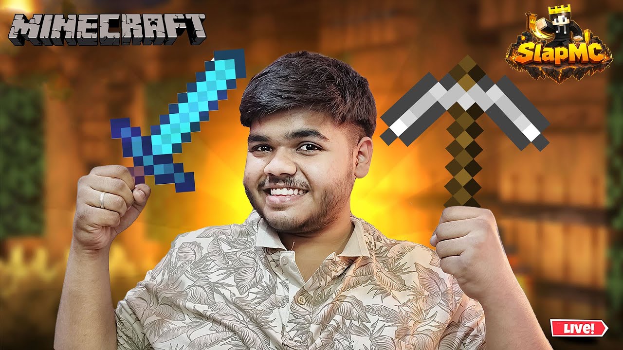 Finally our Public Minecraft 24/7 Server is launched Slap MC #minecraft ...