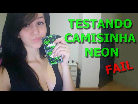 TESTANDO CAMISINHAS - NEON!