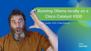 NetGru LIVE 'Running Ollama locally on a Cisco Catalyst 9300!'
