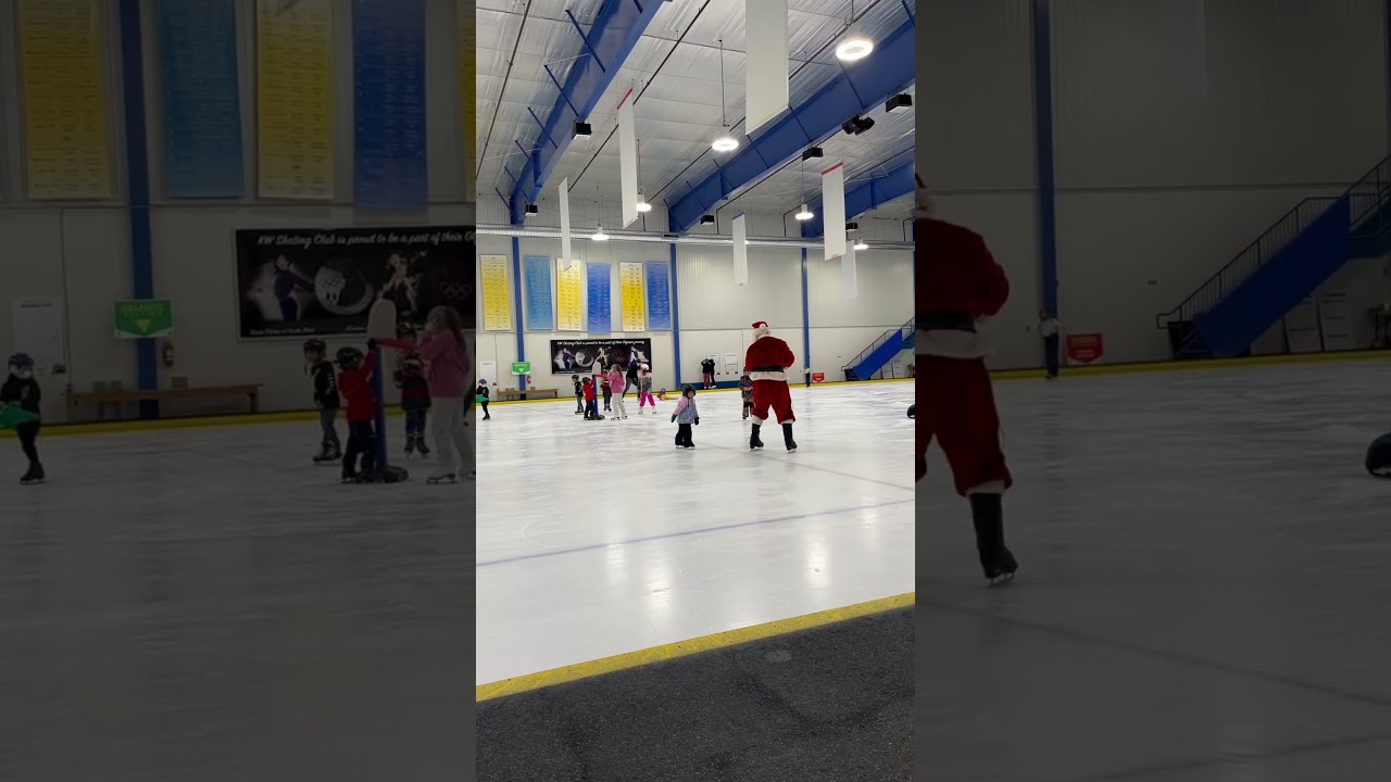 Skating with 🧑‍🎄 Santa