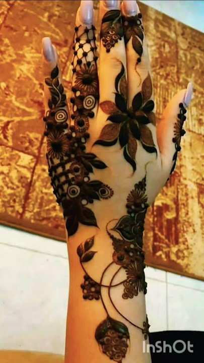 beautiful simple mehndi design#shortvideo #trendingmehndi#viralshorts#arabicmehndi#daisy#art#henna