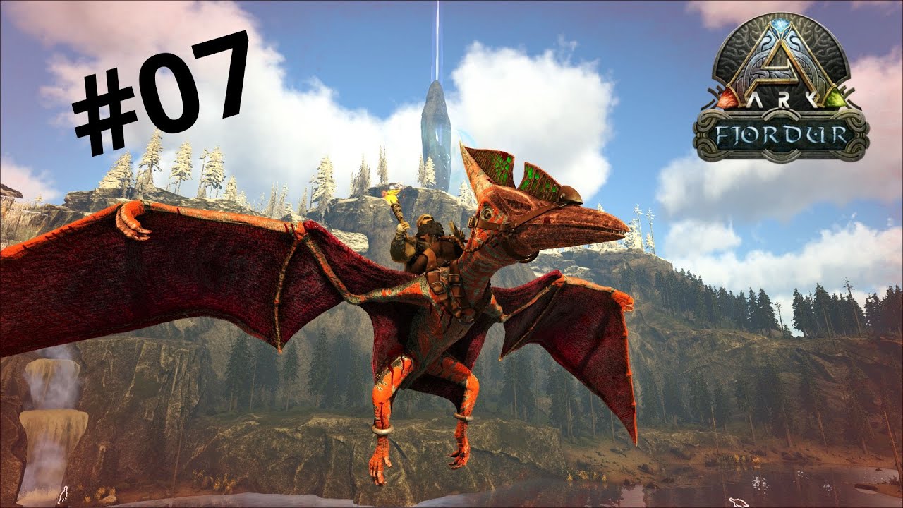 GIRAFUDOOO ARK SURVIVAL EVOLVED MAPA Fjordur (PARTE 07)