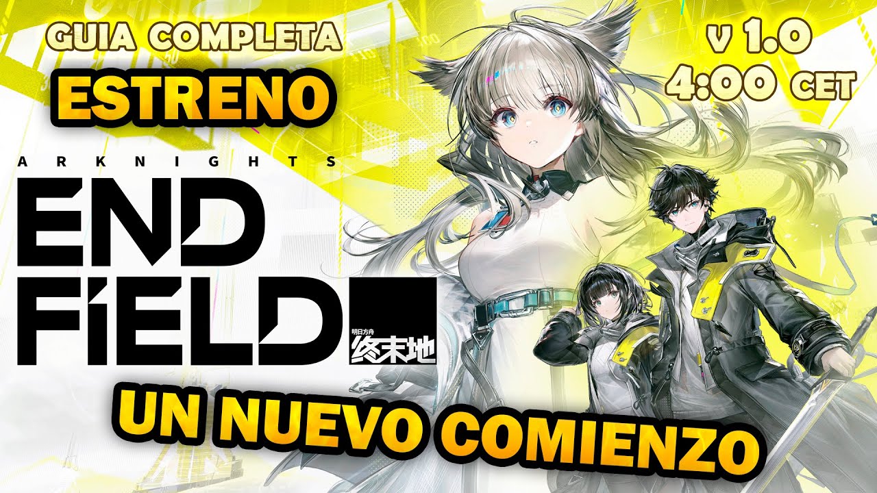 Arknights: Endfield | ESTRENO EN DIRECTO 🔥 Guía inicial + primeras horas