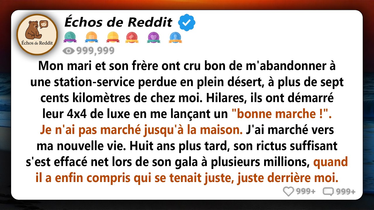 Quand mon ex-mari m'a vue à son gala à plusieurs millions de dollars, son sourire suffisant a...