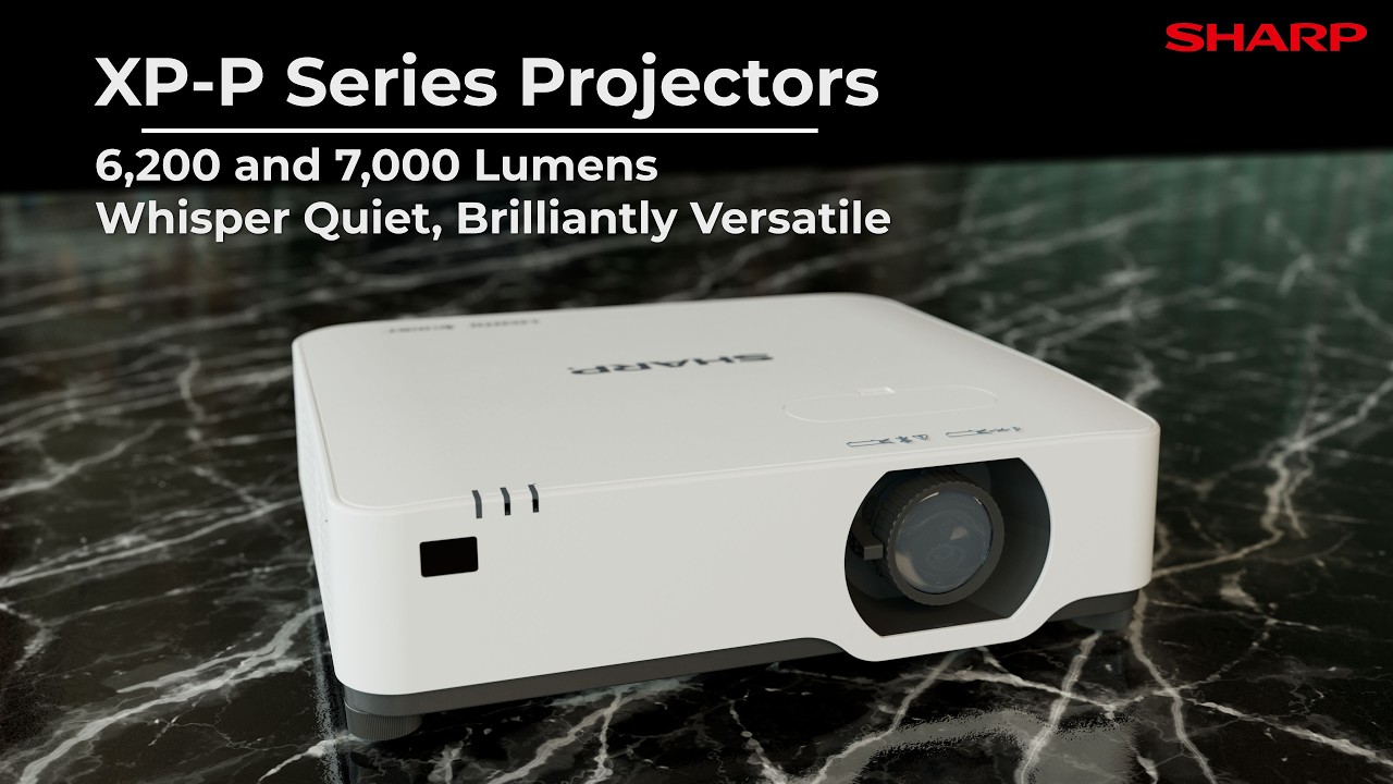 Sharp XP-P701U-W 7000-Lumen WUXGA Laser LCD Projector XP-P701U-W