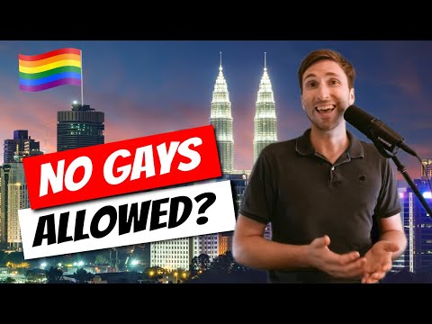 We visited Malaysia, where it's illegal to be gay