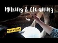 Helping clean the barn  milk the cows  what countries are barefoot friendly  dirty feet  soles