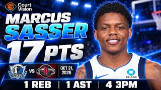 Marcus Sasser - 17 Points, 1 Assist, 1 Rebound vs Rockets - 2026-27 Regular Season News