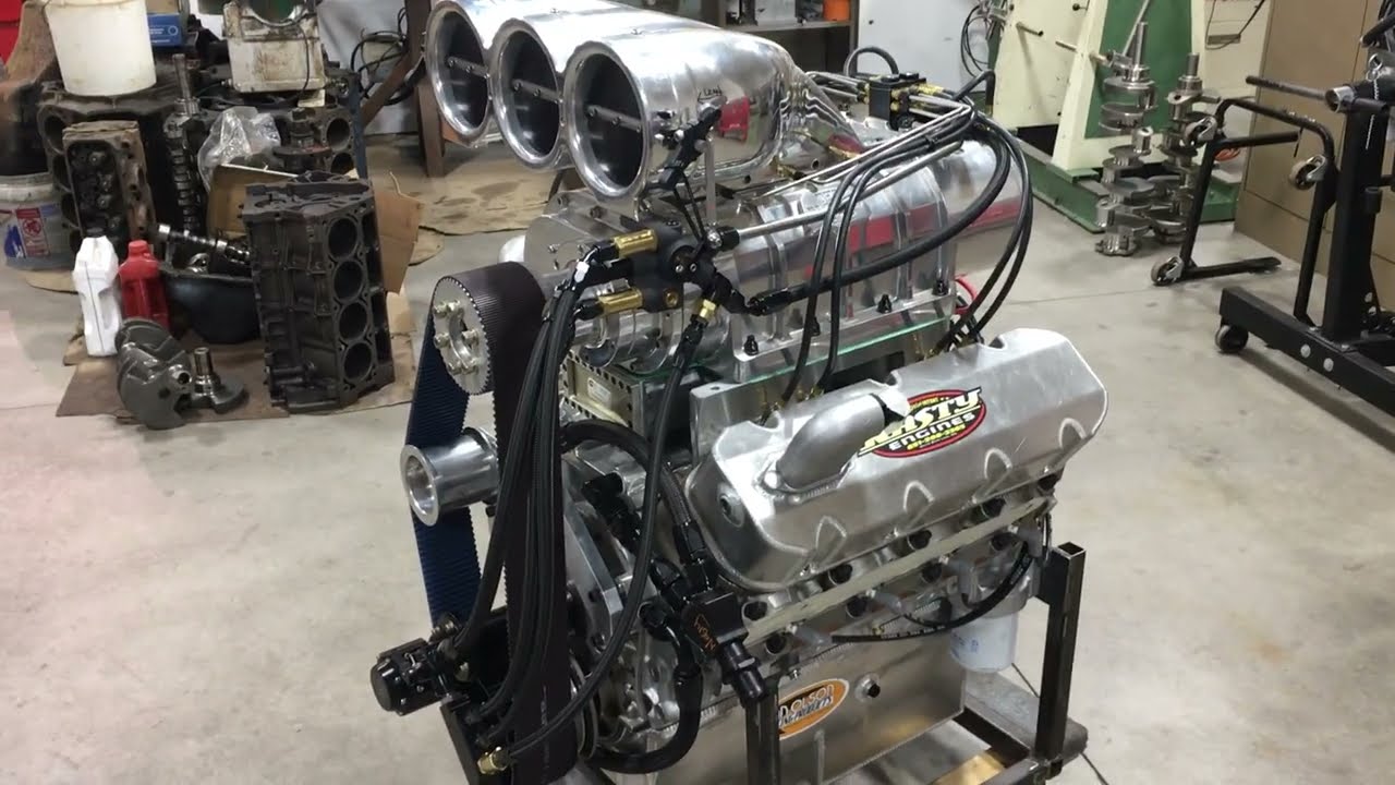 C/K Motorsports 509 BBC New Engine By Nasty Engines Pre-Dyno