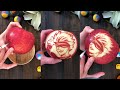 【呪術廻戦/五条悟】ごじょう先生をりんごに彫ってみた?【音フェチ】Jujutsu Kaisen/Gojyo Satoru