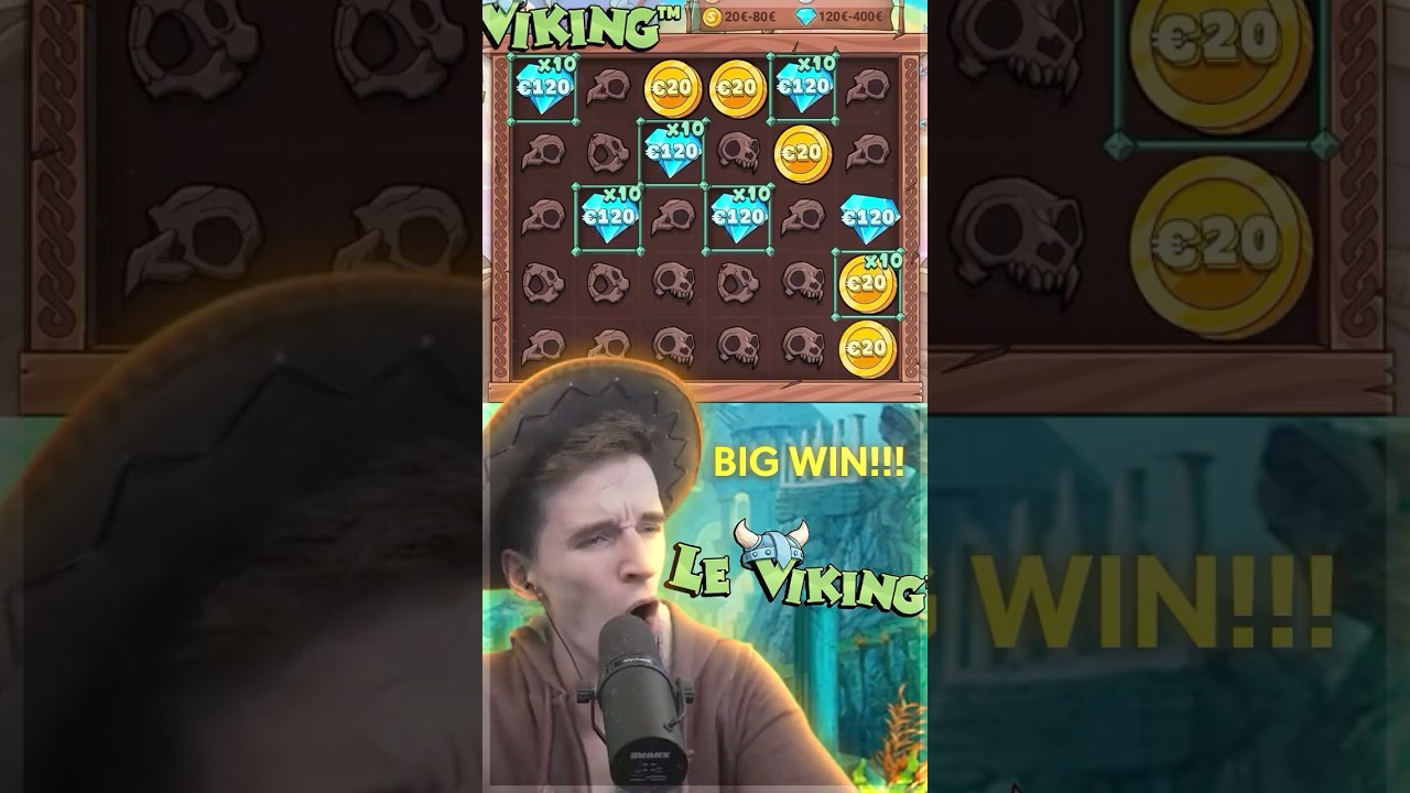 LE VIKING 6 SCATTER BONUS ULTRA BIG WIN 🔥🤑 ! CRAZYDOMME HIGHLIGHTS 