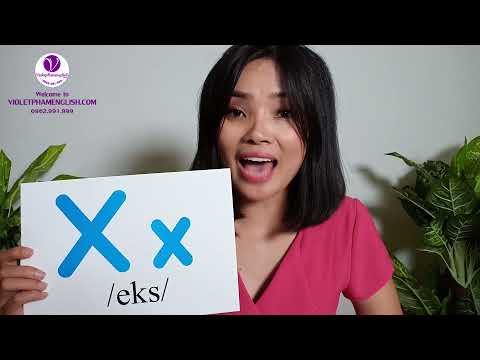 Video CÔ VIOLET HƯỚNG DẪN LETTER X - YouTube