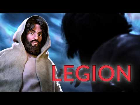 LEGION 4K Jesus Heals A Demon Possessed Man Animated Short Film 
