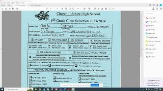 2023-24 6th Grade Course Selection Instruction Video