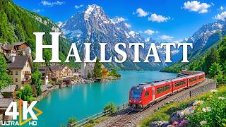 Hallstatt Austria 4K – Scenic Alpine Village | Snow-Capped Peaks & Crystal Lake