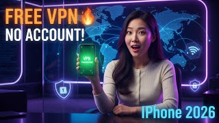 Best Free VPN for iPhone 2026 | ProtonVPN Full Tutorial (No Account Needed!)