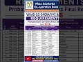 #VIKAS CO OPERATIVE BANK # PO Final Result out 2026! Probationary Officers Final Result out2026!#ibp