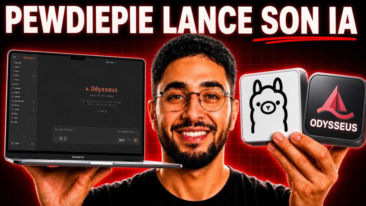 PewDiePie lance son IA : je teste TOUT (Formation COMPLETE) 🤯