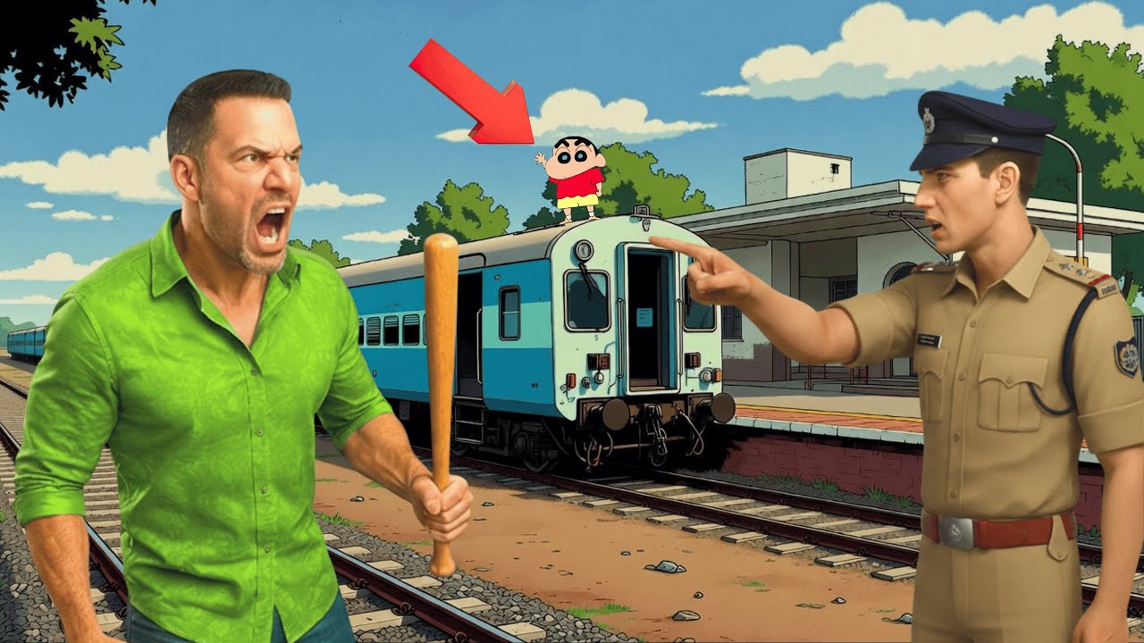 💥 Jack aur Shinchan ka Station par ho gaya lafada | Indian Theft Auto Simulator 🔥