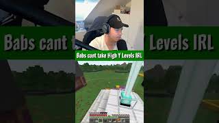 Babs cant take High Y Levels IRL #gaming #livestream #funnyclips