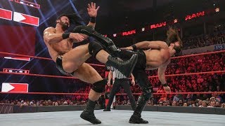 Drew McIntyre Vs. Seth Rollins Highlights | RAW 1.21.2019