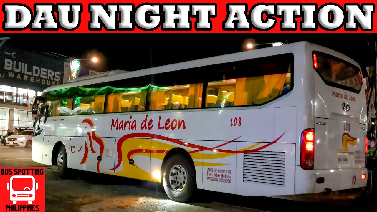 AFTER DARK ACTION AT THE DAU BUS TERMINAL