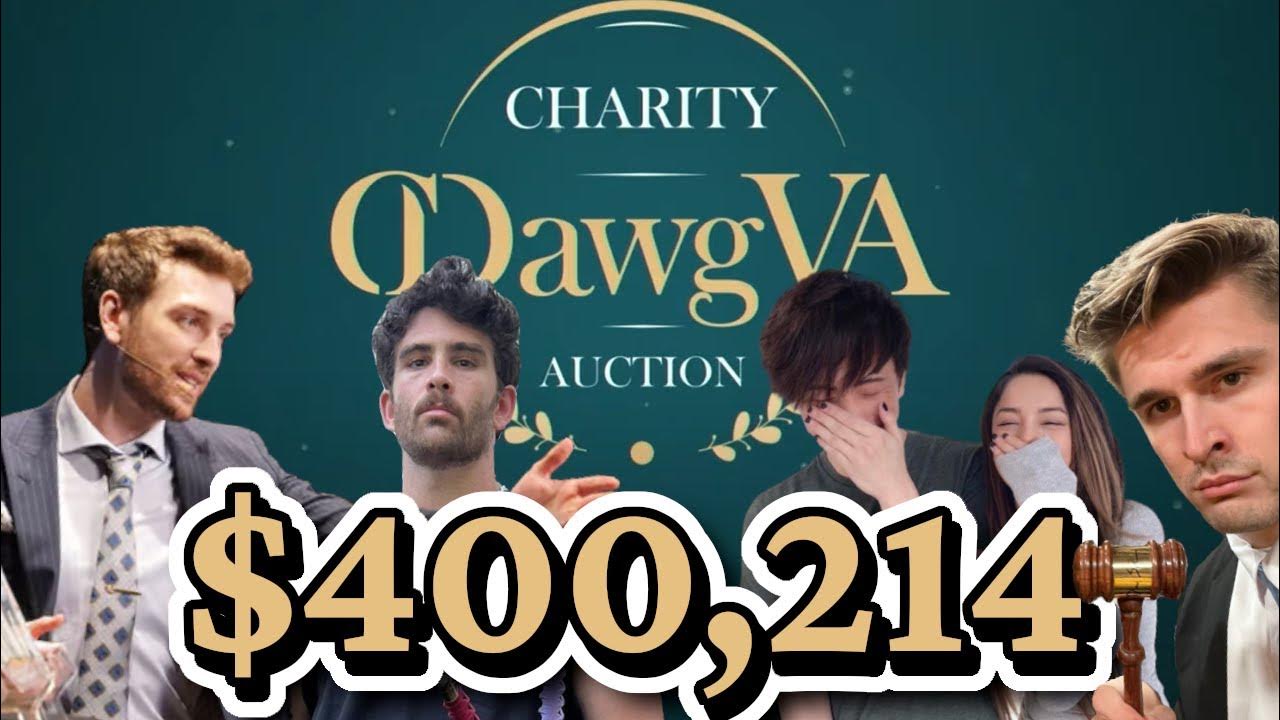 CDawgVA Charity Auction BEST MOMENTS YouTube