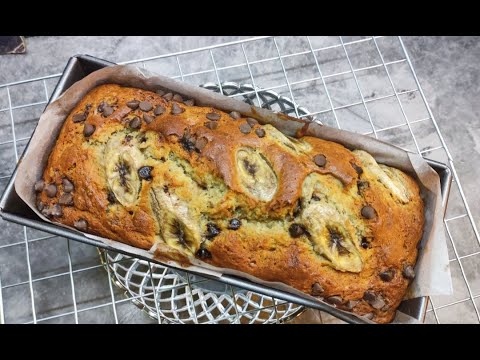 kek-pisang-coklat-chip-mudah-tanpa-mixer-(chocolate-chip-banana-cake)