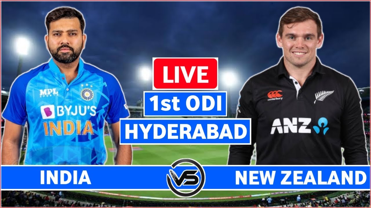 India vs New Zealand 1st ODI Live Scores | IND vs NZ 1st ODI Live ...