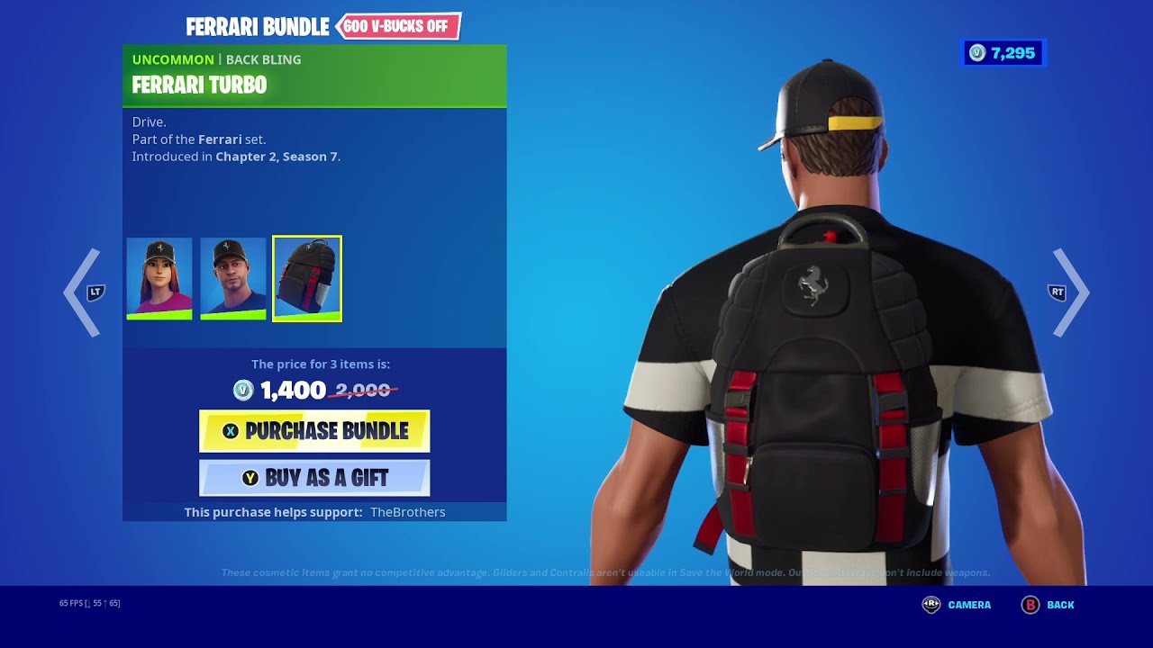 Fortnite Ferrari Skin Pfp