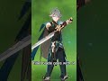 when the weapon matches the character #genshinimpact