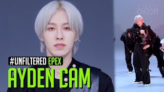 [UNFILTERED CAM] EPEX AYDEN(에이든) 'FULL METAL JACKET' 4K | BE ORIGINAL