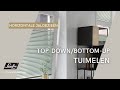 Tuimelen van Luxaflex® Horizontale Jaloezieën met Top-Down/Bottom-Up