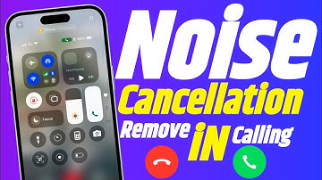 How To Remove Background Noise in iPhone Call | iPhone Me Noise Cancellation Kaise Kare |iPhone Call