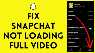 How to Fix Snapchat If It is Not Loading Full Video (2024) | Fix Snapchat Not Loading Full Video