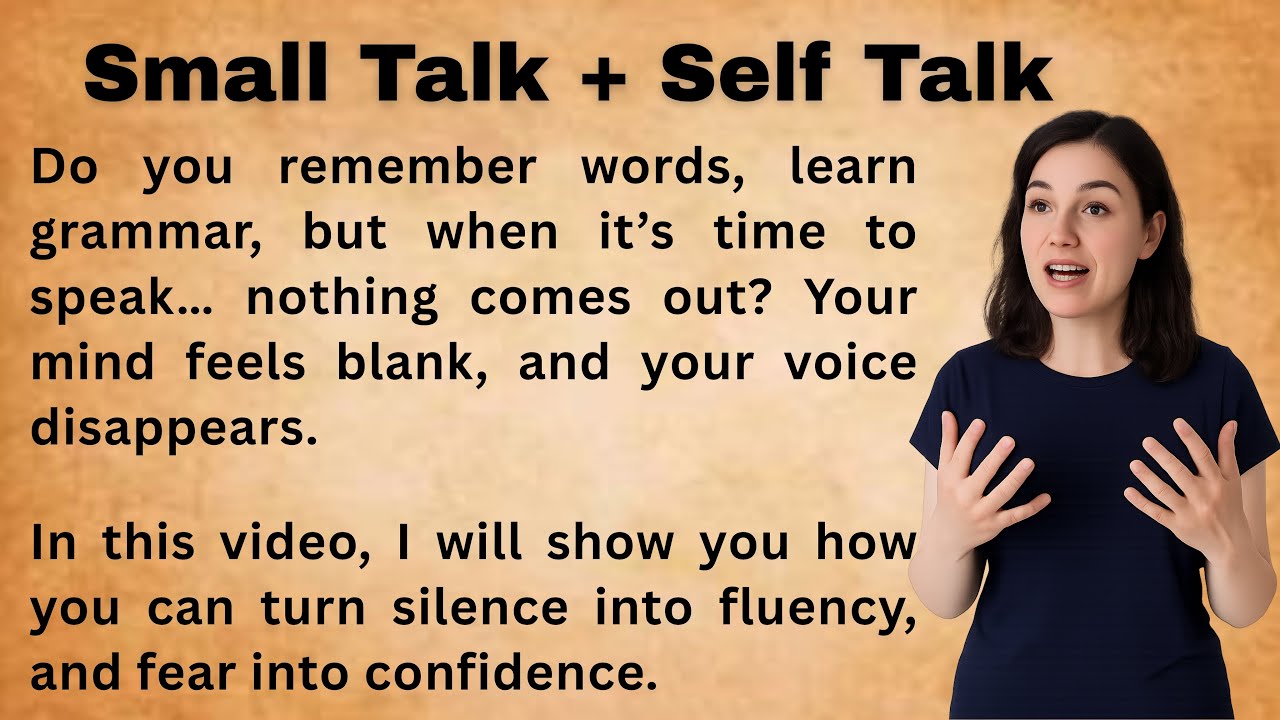 Как свободно говорить по-английски с помощью Smalltalk и разговора с самим собой || Smalltalk + р...