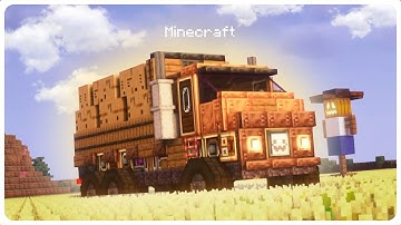 I built a Simple Truck in Minecraft. #minecraft #createmod #trackwork