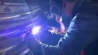 Argon Kaynak Yöntemi Ile Serpantinli Reaktör Imalatı