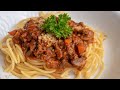 Cara yang Mudah Nak Sediakan Spaghetti Bolognese Sedap