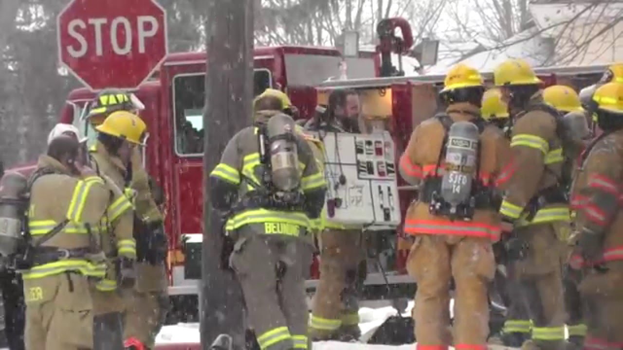 Crews Battle 2nd House Fire in Three Days in Avon - YouTube