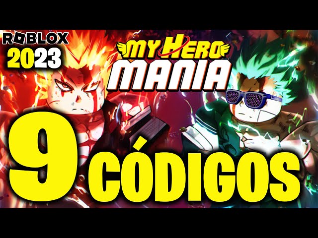 Códigos para My Hero Mania no Roblox – Novembro de 2023