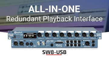 Radial Engineering - SW8 USB - Interface and Auto-Switcher