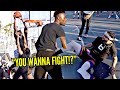 "YOU WANNA FIGHT!?" Trash Talkers Were Talking CRAZY at Wanted To FIGHT!? Venice Beach HEATED 5v5