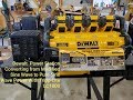 Dewalt DCB1800 Portable Power Station Pure Sine wave Power running LED TV & Air condition By KVUSMC